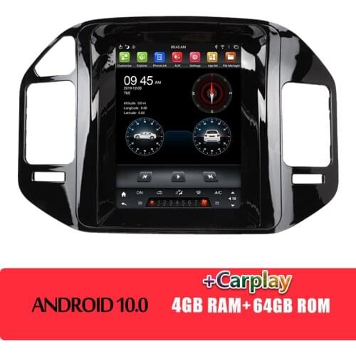 Kirinavi Android 10 Car Radio for Mitsubishi pajero V73 multmedia Autoradio System Navigation Touch Screen stereo