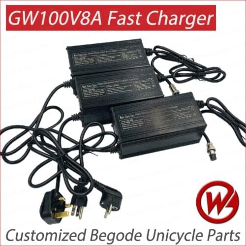 Begode Gotway Sherma100v 8A fast charger quick charger unicycle one wheel MONOWHEEL UNICYCLE Msuper X Nikola Msuper Pro Monter