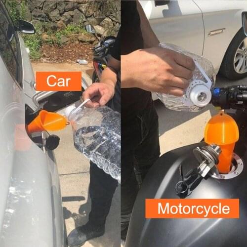Diesel Filling Tool Refueling Equipment Oil Liquid Spout for Car Motorcycle Universal Long Mouth Funnel Refueling