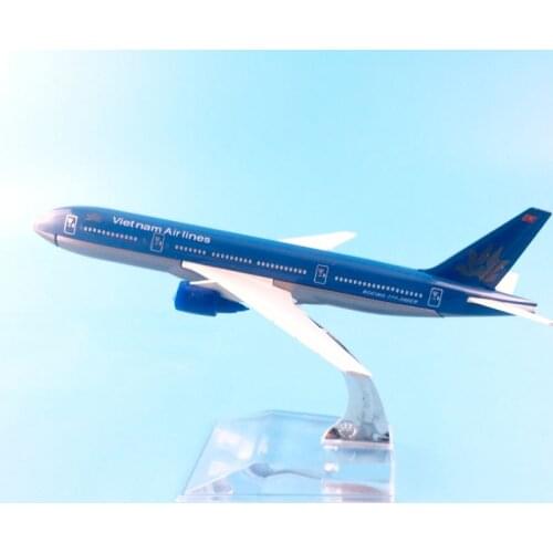 FREE SHIPPING 16CM VIETNAM 777 METAL ALLOY MODEL PLANE AIRCRAFT MODEL TOY AIRPLANE BIRTHDAY GIFT