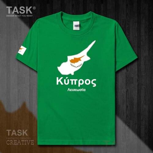 Cyprus CYP Nicosia mens t shirt new Tops t-shirt Short sleeve clothes sweatshirt national team country summer Fashion casual 50