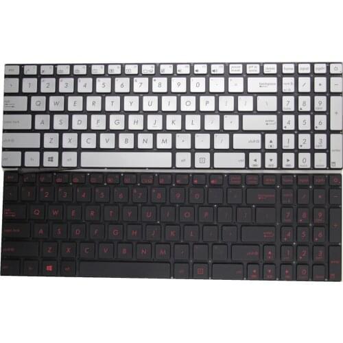 New Original US For Asus N551 N551J N55Q G58 N552 G771 GL552 GL551 ZX50J FX-PLUS PRO6700 PRO6300 English Laptop backlit Keyboard