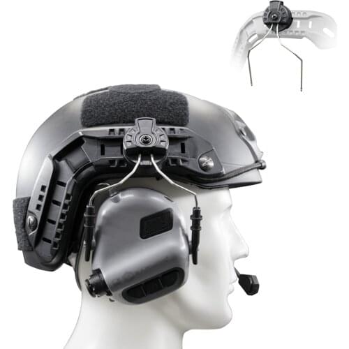 New EARMOR airsoft M11 ARC Helmet Rails Adapter Attachment Kit For ARC Rail FAST Helmet Headset Adapter M11