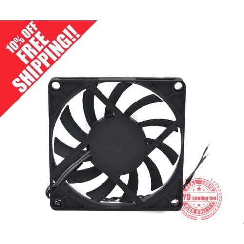 NEW NIDEC 8cm 8010 2lines 5V 0.26A CDT 180B05M cooling fan