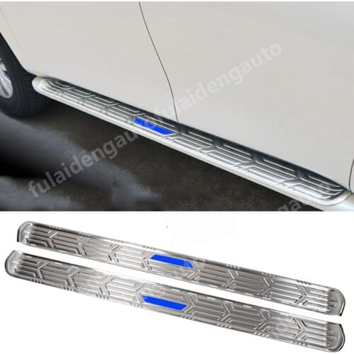 For Nissan Armada Patrol Y62 2017-2020 stainless steel Running Board Nerf Bar trim Cover decor strip Car Accessories