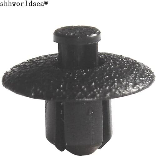 Shhworldsea auto clip and fastener for push type retainer for lexus 1990-on 90467-07117 fits into 7mm hole