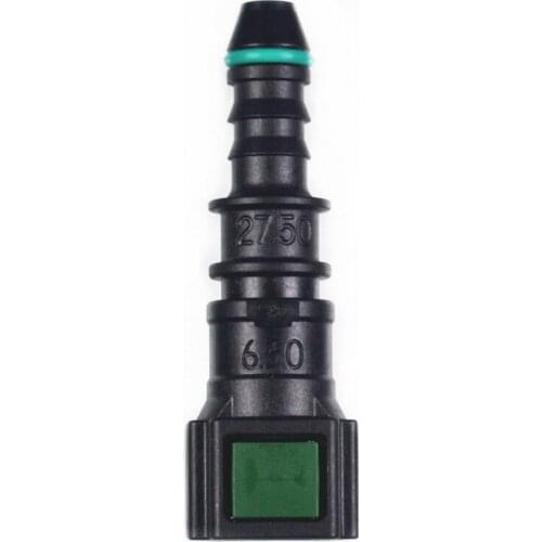 Hose quick connector 6.3mm- SAE1/4" barb end 1/4" long type for Gasoline and Diesel fuel system