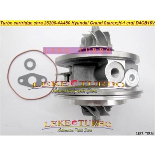 Turbo Cartridge CHRA BV43 28200-4A480 53039880145 53039880127 Turbocharger For Hyundai Grand Starex CRDI H-1 2.5L D4CB 16V 170HP