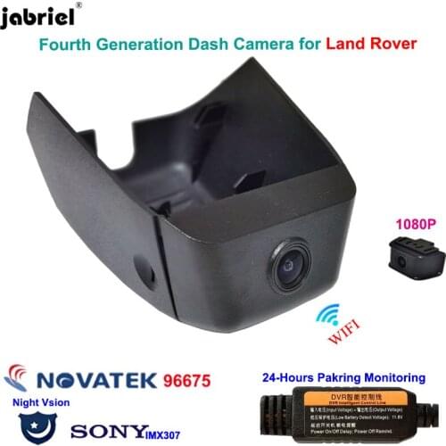 Full HD 1080P WIFI Night Vision 24H Car Dvr Dash Cam Camera Dual Lens Video Recorder for Land Rover Range Rover Evoque 2020 2021