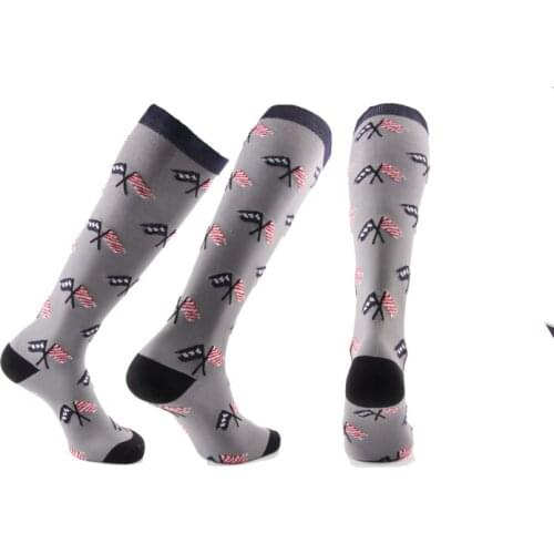 17 Styles Compression Stockings High Quality Outdoor Sport Various Patterns Bright And Colorful Comfortable Man & Women Socks