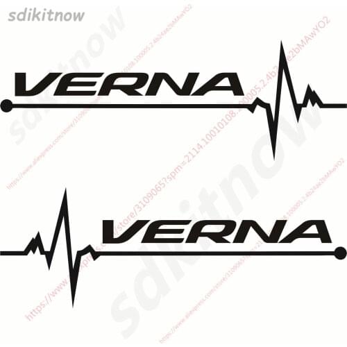 1pair Heart BEATS REARVIEW MIRROR Car Sports Decal Sticker Styling Windows Door Decoration For hyundai verna accessories