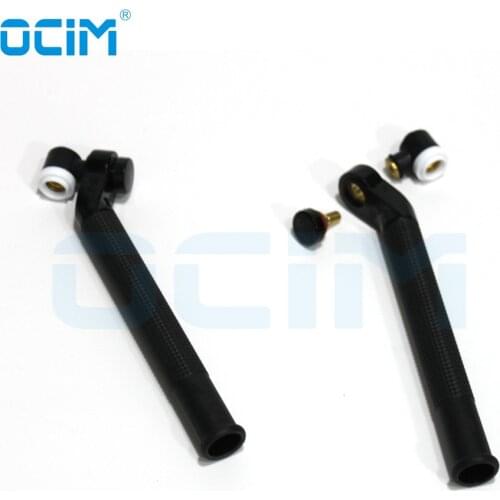 Black Tig Welding Head Swivel Neck TIG Air Cooled For WP9 Torch