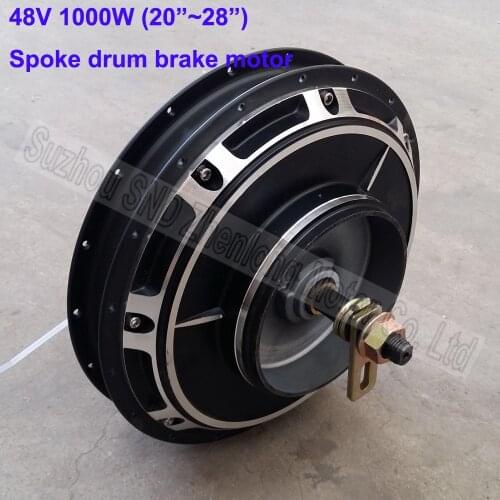 60v electric bike drurear spoke wheel hub motor 36V48V 1000W /top quality brushless dc hub motor from real motor factory G-M603