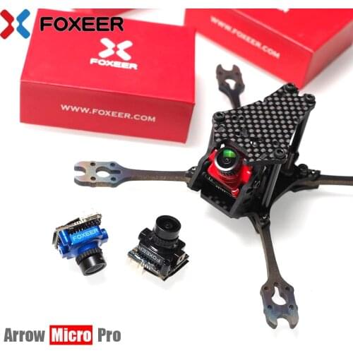 Foxeer Arrow Micro Pro 1/3" CCD 1.8mm 4:3 600TVL PAL/NTSC FPV Camera with OSD Black/Blue/Red for RC Drone Multicopter Part Accs