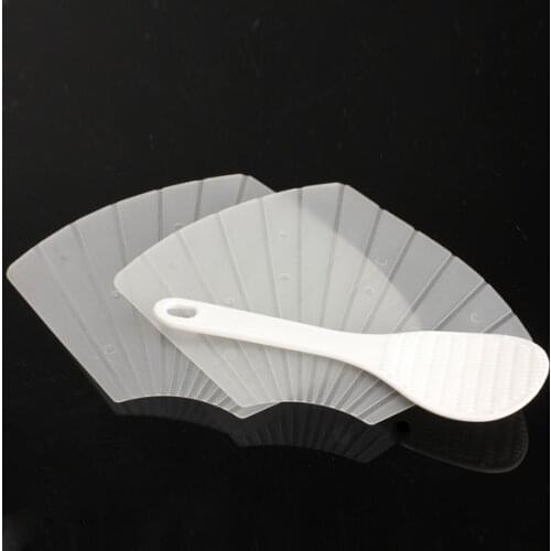 Sushi Tools Two Hand Roll Temaki Sushi Molds Moulds DIY Sushi Maker Onigiri Bento Rice Ball Maker With Rice Paddle