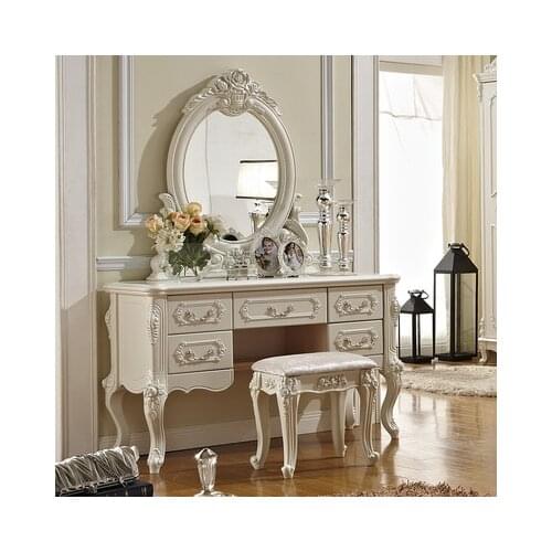 European style bedroom dresser small dressing table small apartment mini dressing table 1.2 m