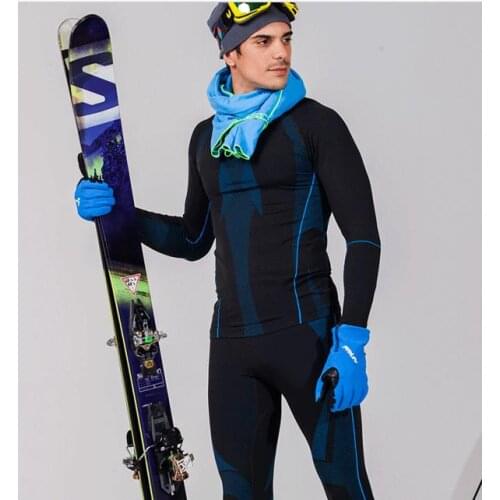 New Functional Winter Heathy Seamless Fitness Soft Warm Thermal Underwear Set Bamboo