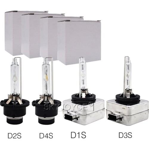 35W D1S D1R D3R D3S Xenon HID Bulbs 4300K 5000K 8000K 6000K HID Xenon Lamps 55W D2S D2R D4R D4S Car Headlight Replacement Bulb