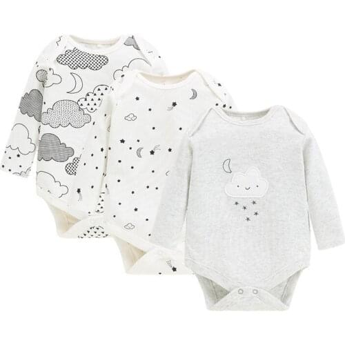 Боди с длинным рукавом для малышей LionBear China At AliExpress