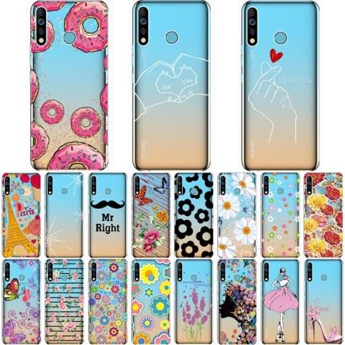For Tecno Camon 12 Silicone Bags Clear Soft TPU Phone Case For Tecno Camon 12 Air Protector case for Funda Coque