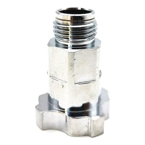 Copper Spray Gun Connector For PPS Adapter Cup Pot Joint M16X1.5 External Thread