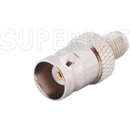 Superbat 5 pcs SMA-BNC Adapter SMA Jack to BNC Female Jack straight RF Coaxial Connector