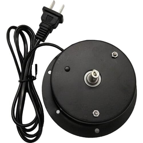 Thrisdar 1.5 RPM Glass Rotating Mirror Disco Ball Motor DJ KTV Christmas Stage Effect Light reflection Mirror Ball Motor