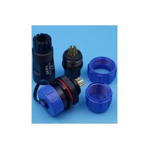 Wasserdichten Stecker SP13 13mm 2 3 4 5 6 7Pin IP68 Kabel Stecker Stecker Und Buchse Luftfahrt Stecker SP1310 Power Draht Ka