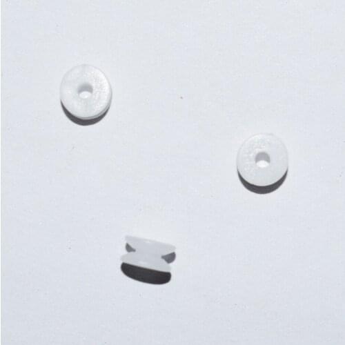 10/100pcs 5.15A motor pulley OD 5mm 1.5mm hole/plastic pulley/DIY Toy Accessories/technology model parts/ rc car robot