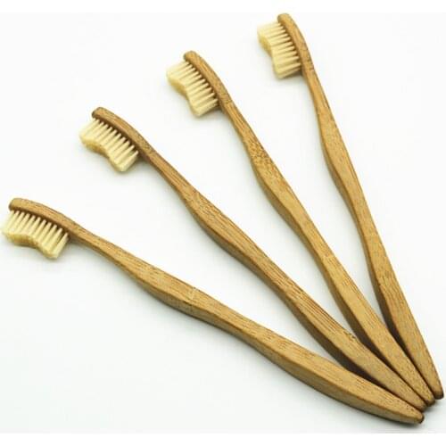 DR.PERFECT 3 pcs natural bamboo toothbrush toothbrush low carbon bamboo bamboo charcoal fiber wood handle toothbrush box packing