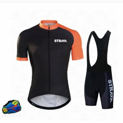STRAVA Quick Fit Sportswear Race Fit Bike Jersey MTB Ropa Ciclismo Bicycle Unifor Mens Breathable Zipper Cycling Jersey Apparel