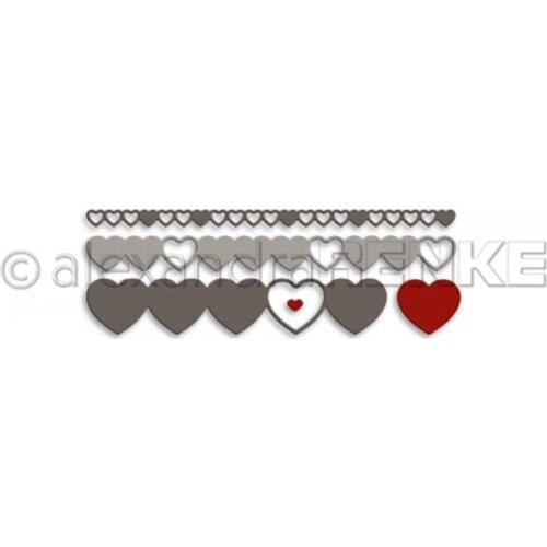 CH 2021 New Arrival Hearts Stencil Metal Cutting Dies For Scrapbooking Practice Hands-on DIY Album Card Handmade Tools