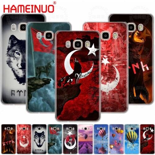 HAMEINUO Turkey Flag Wolf hot air balloon cover phone case for Samsung Galaxy J1 J2 J3 J5 J7 MINI ACE 2016 2015 prime