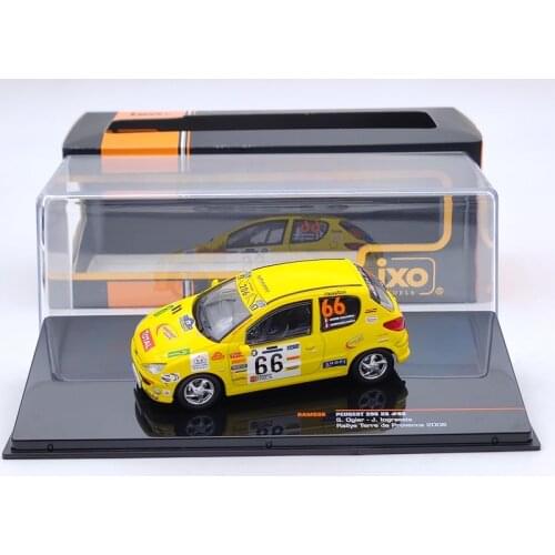 IXO 1:43 For P~geot 206 XS #66 S.Ogier J.I Rallye Terre de Provence 2006 RAM698 Diecast Models Car Limited Collection Auto Toys