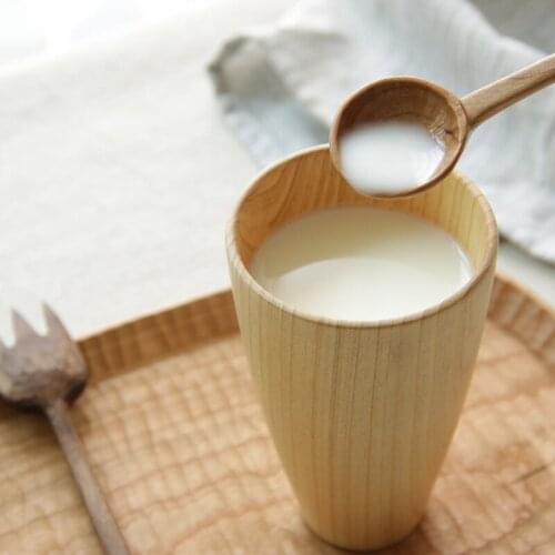 Japanese Style Black Walnut Solid Wood Spoon Butter Knife Fork Baking Dinner Home Carving Process Lacquer Free