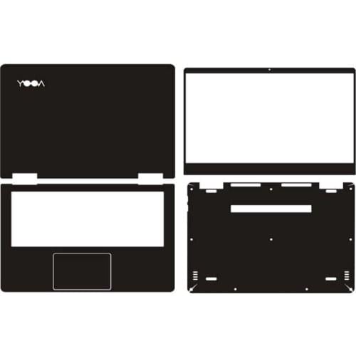KH Laptop Sticker Skin Decals Cover Protector Guard for Lenovo Yoga710-14