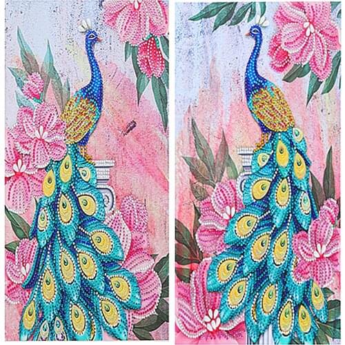 New Special Shaped Diamond Painting DIY 5D Partial Drill Cross Stitch Peacock Crystal Rhinestone Of Picture Diamond Embroidery