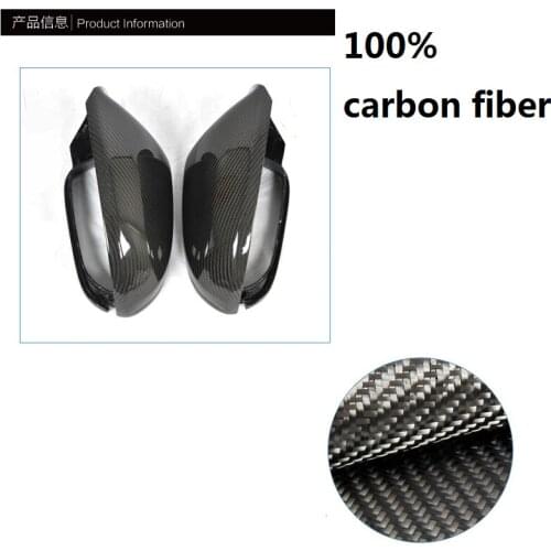 Fit for AUDI A3 A6L C7 Q5 Q7 carbon fiber Car Mirror rearview mirror Back Rear View Mirror