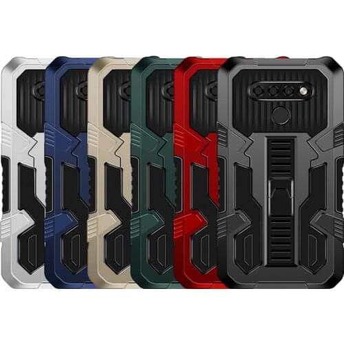 Shockproof PC Phone Case For LG Stylo 6 7 Aristro 5 Pro Luxury TPU Silicone Cover Hard Case For LG K31 K51 K61 K41S K51S Coque