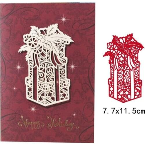Christmas gift Metal Cutting Dies Scrapbooking for Card Making Embossing Cuts Paper Craft Album Stencil New 2021 for Dies