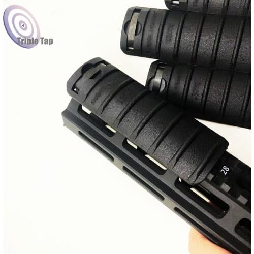 Tactical 4Pcs/Set Handguard Panel Ribbed 20mm Picatinny Weaver Rail Covers For KAC M4 AR15 M16 416