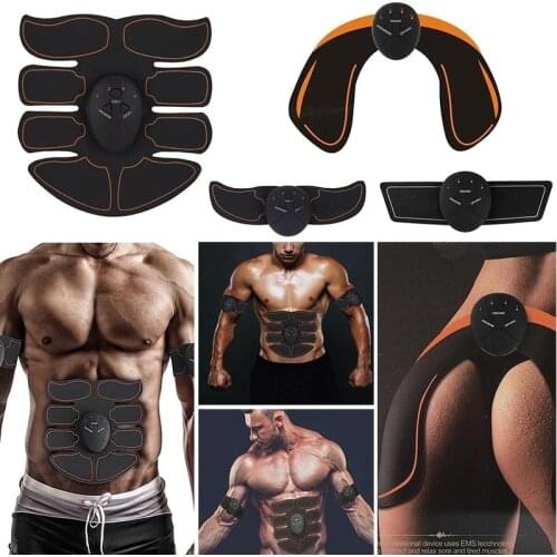 Muscle Trainer Fitness Abdominal Sport Press Stimulator Gym Equipment Training Electric slimming Belly Exercises Machine Unisex
