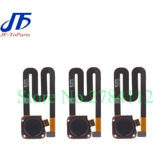 10pcs Home Button FingerPrint Touch ID Sensor Flex Cable Ribbon for Motorola Moto G6 Play Plus Replacement Repair Parts