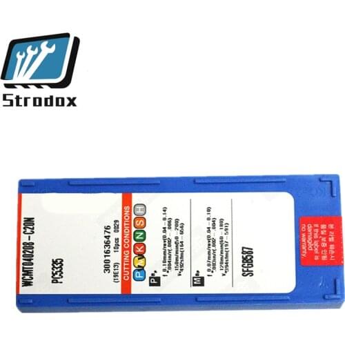 10pcs/lot KORLOY Drill Insert milling insert Violent drill blade Water drill U drill WCMT03 04 050308 06T308 080408-C20N PC5335