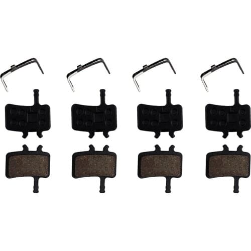 4 Pairs High Quality Resin Bicycle Disc Brake Pads for Sram Avid BB7 Juicy 3/5/7 MTB Semi-Metallic Hydraulic Brake Pad