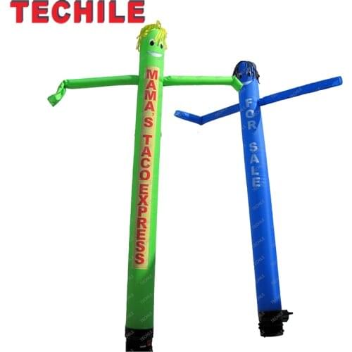 6m inflatable sky dancer inflatable waving single tube air man for party