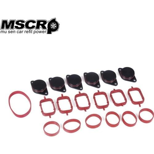 6 x 33mm Intake Manifold Seal Ring Spare Swirl Flap Blanking Plate Premium for BMW M57