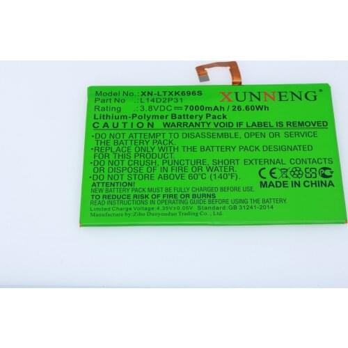 Battery for Lenovo Tab 2 A10-70 Tab 2 A10-70F A10-70 A10-70F TB-X103F Tab 2 A10-70L A10-70L TB-X304L Tab 4 10 Table Tab