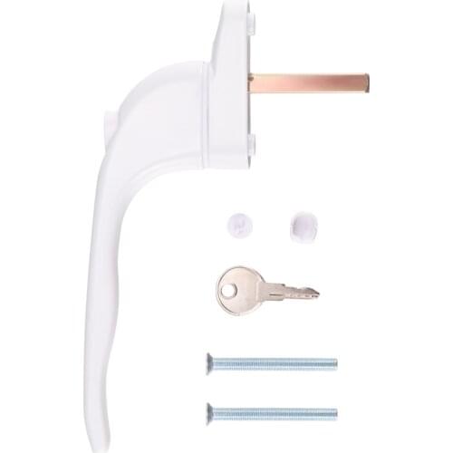 Aluminium Window Handle For Double Glass With Key Door Handle Window Handle Rotating Window Handle