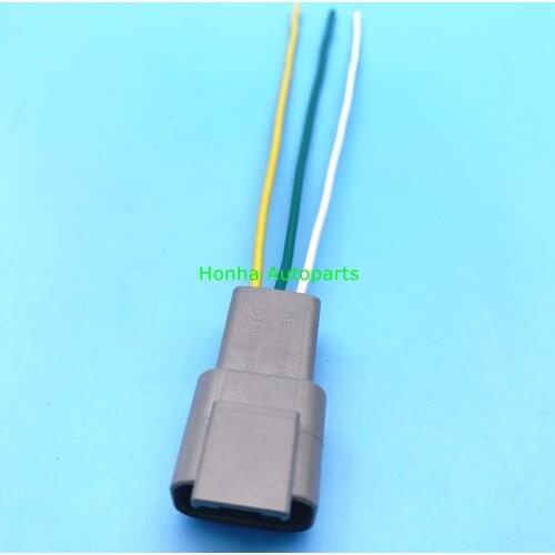 Free Shipping 3Pin Deutsch DTM Connector Waterproof Electrical Inlet Air Temperature Sensor Plug DTM04-3P wire harness